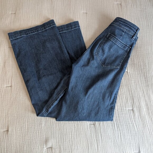 Faherty Wide Leg Jeans - Picture 3 of 5